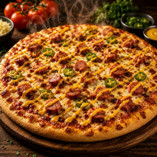 Chilli Dog Pizza