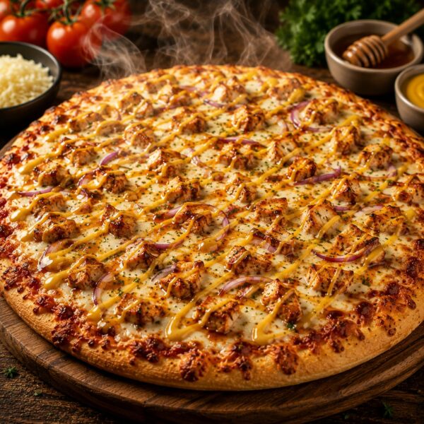 Honey Mustard Chicken Pizza